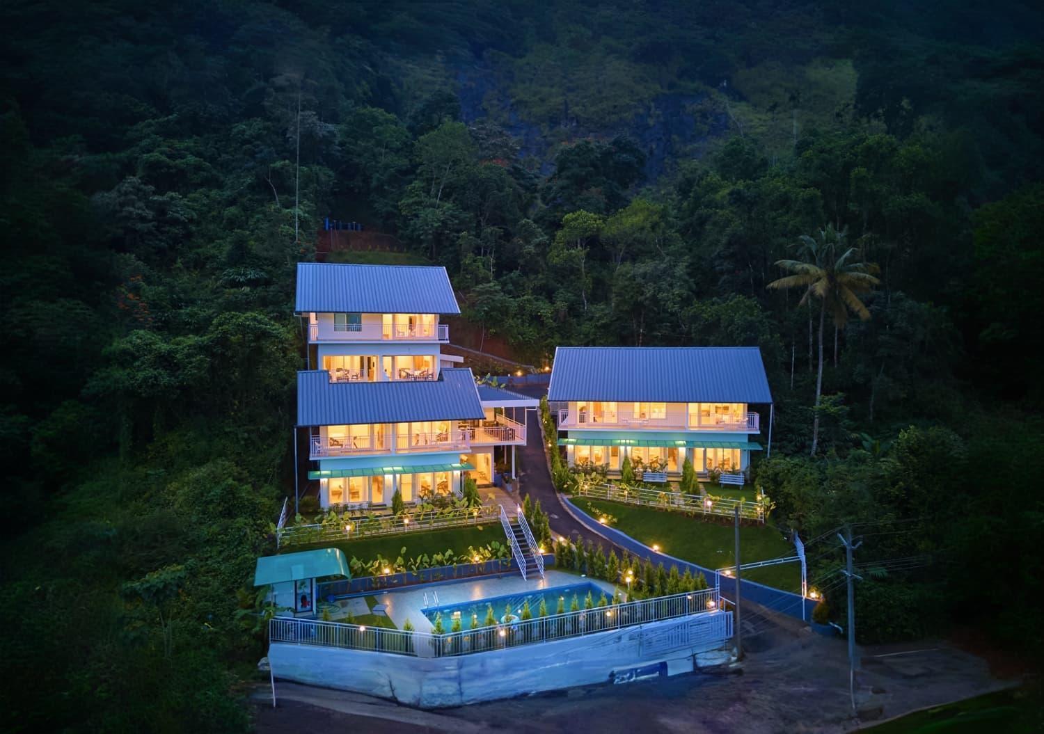 Ice Mist Pool Resort Munnar By Voye Homes Eksteriør bilde
